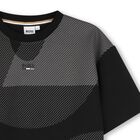 Boys Black & Grey Logo T-Shirt, 1, hi-res