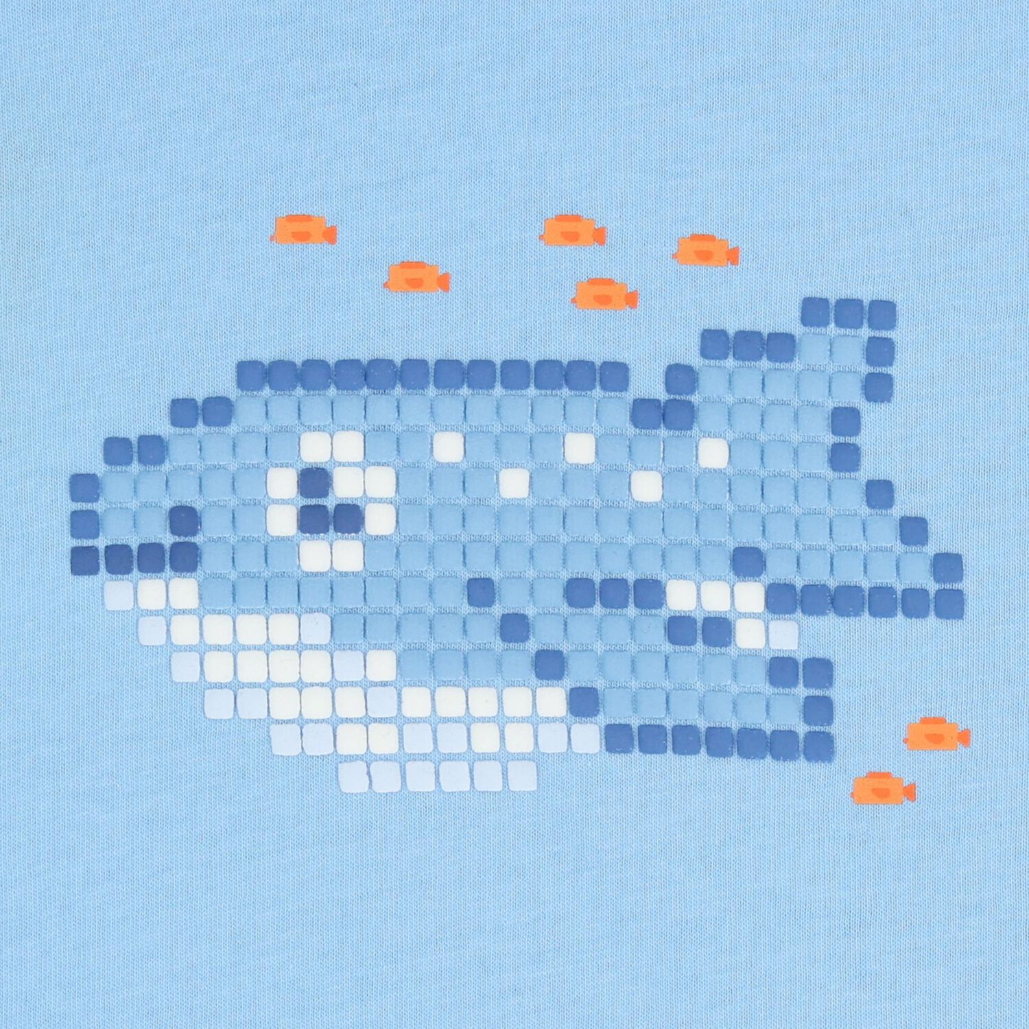 تيشيرت باللون زرقاء وبيضاء للأولاد (عبوة من قطعتين), 1, hi-res