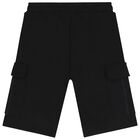 Black Pocket Shorts, 2, hi-res