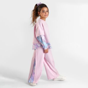 Girls Pink Orchidee Trousers