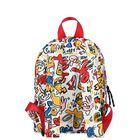 حقيبة ظهر أولاد بشعار باللون الابيض, 2, hi-res