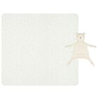 طقم هدايا لحاف و بطانية بالون الأبيض والوردي, 1, hi-res