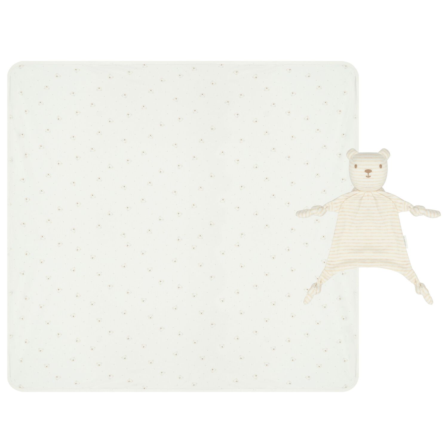 طقم هدايا لحاف و بطانية بالون الأبيض والوردي, 1, hi-res image number null