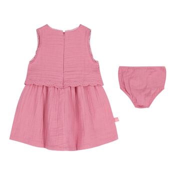 Baby Girls Pink Dress Set