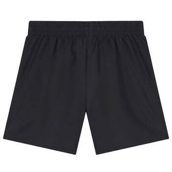 Boys Black Logo Shorts