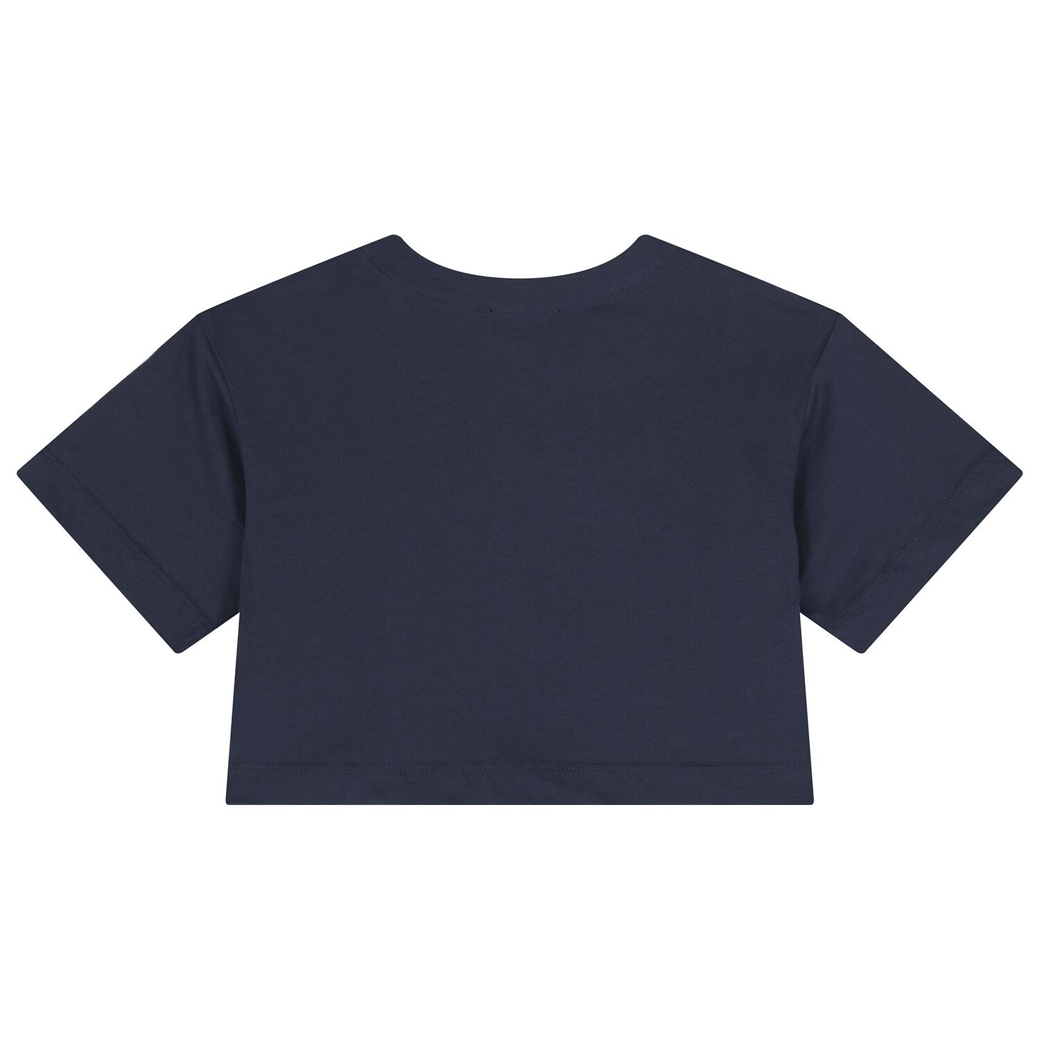 Girls Navy Blue Logo T-Shirt, 2, hi-res