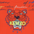 سويت شيرت بشعار النمر باللون البرتقالي للأولاد, 1, hi-res