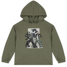 طقم ليغينز بنات باللون الاخضر, 1, hi-res