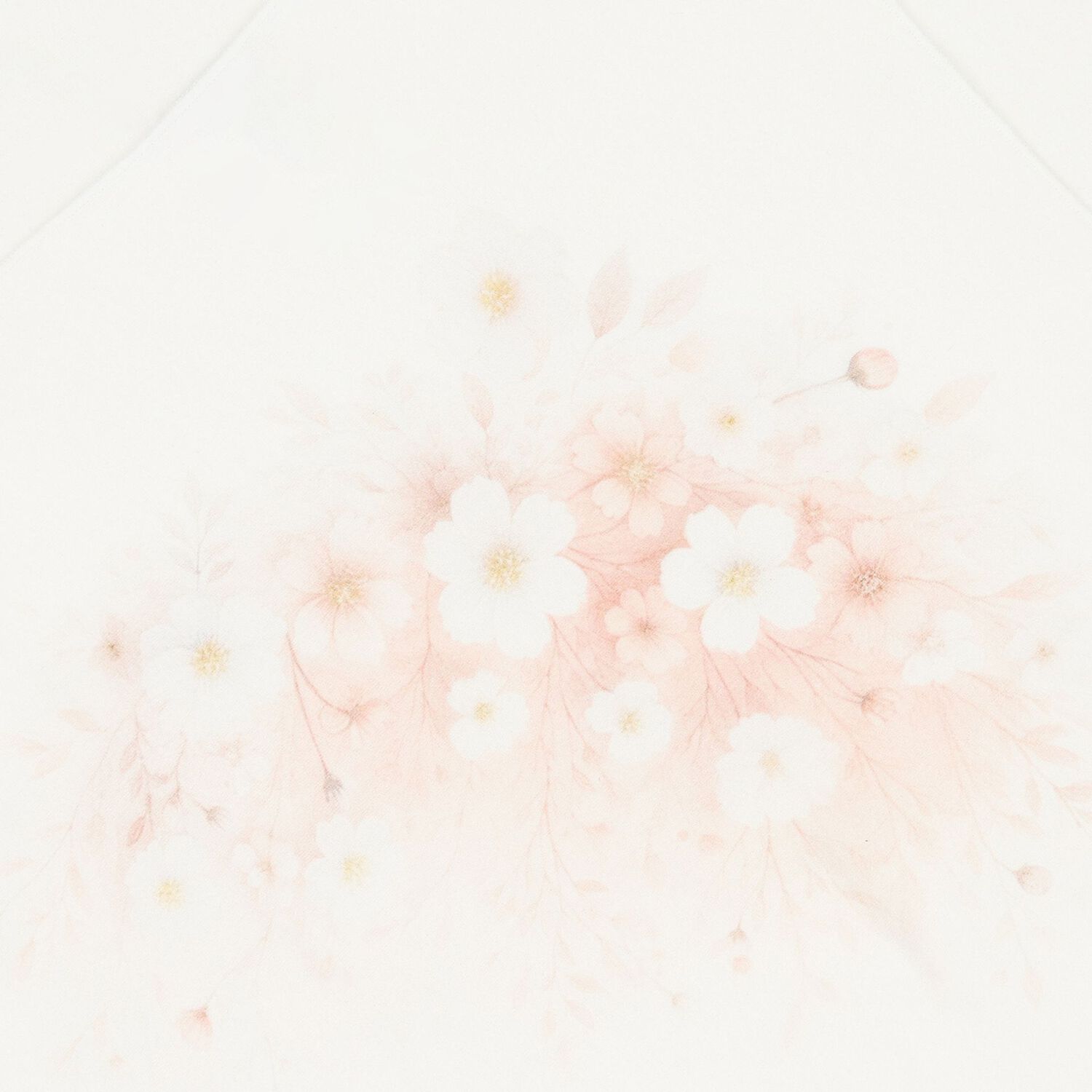 طقم بطانية باللون عاجية مزخرفة بالزهور للبنات , 2, hi-res