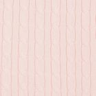 بطانية وردية محبوكة للرضّع البنات بشعار, 1, hi-res