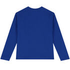 Boys Blue Long Sleeve Top, 1, hi-res
