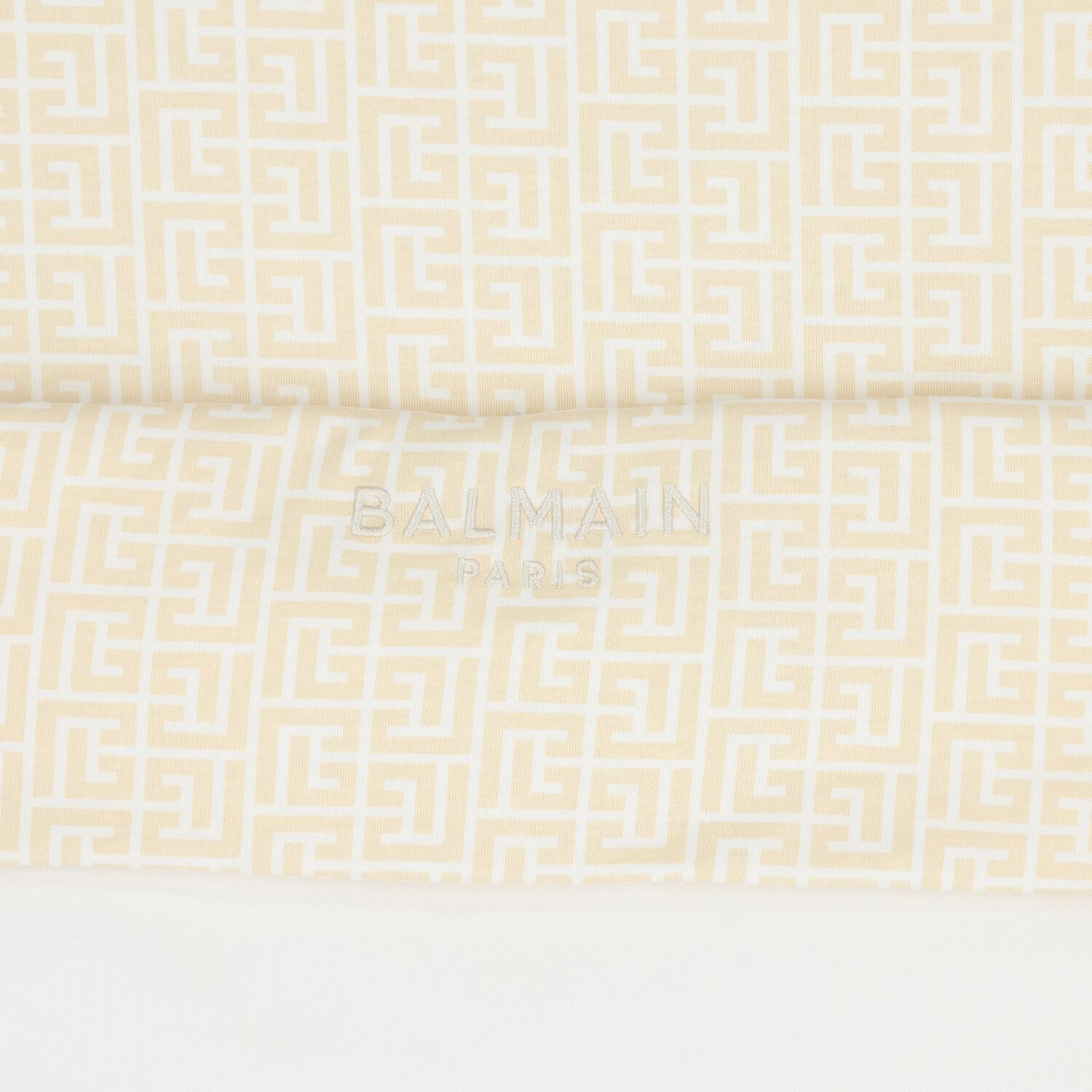 White & Yellow Logo Baby Nest, 1, hi-res