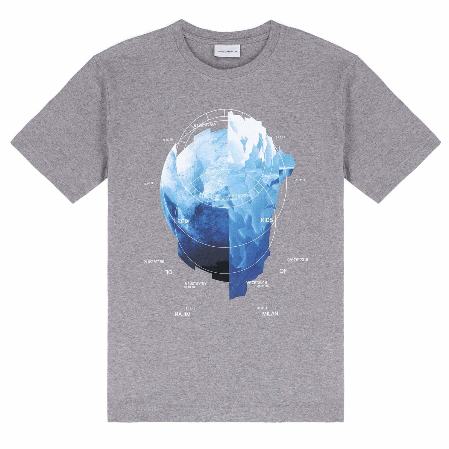 Boys Grey Printed T-Shirt, 1, hi-res image number null