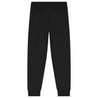 Boys Black & Grey Logo Tracksuit, 1, hi-res