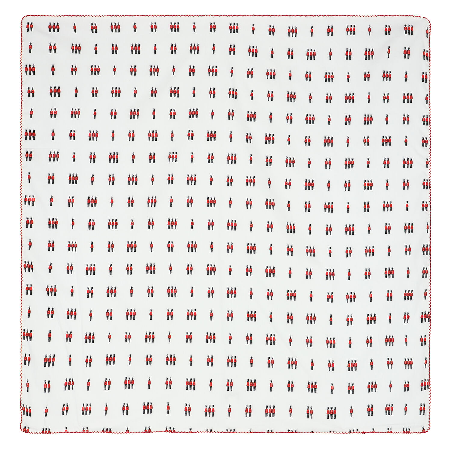 White Printed Baby Blanket, 1, hi-res image number null