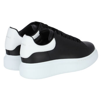 Black & White Logo Trainers