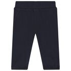 طقم بنطال قطني أزرق وكحلي للأولاد, 1, hi-res