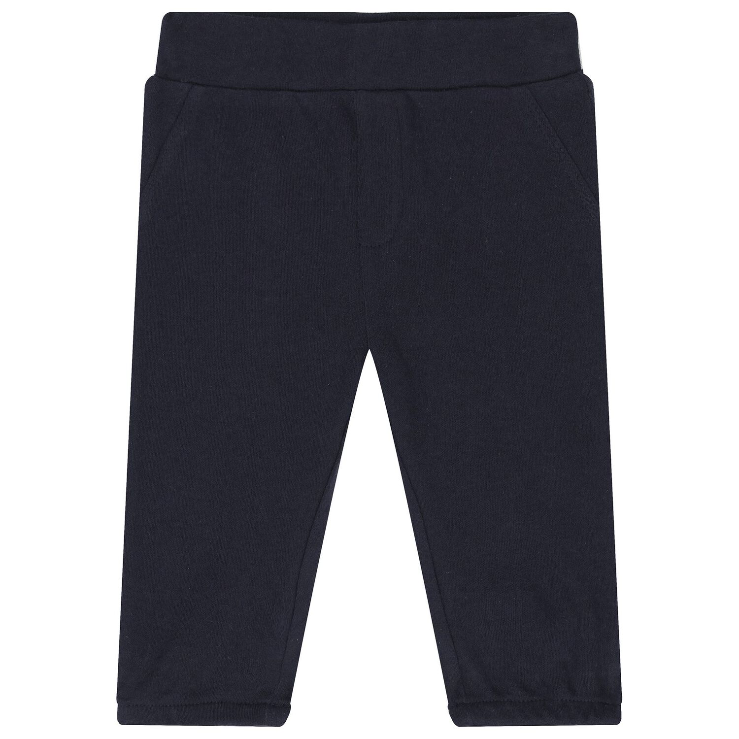 طقم بنطال قطني أزرق وكحلي للأولاد, 1, hi-res