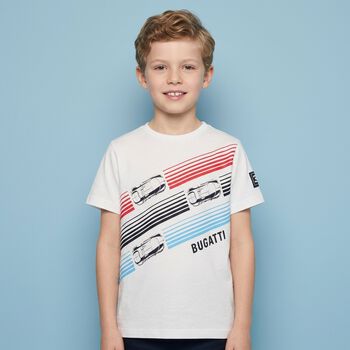 Boys White Logo T-Shirt