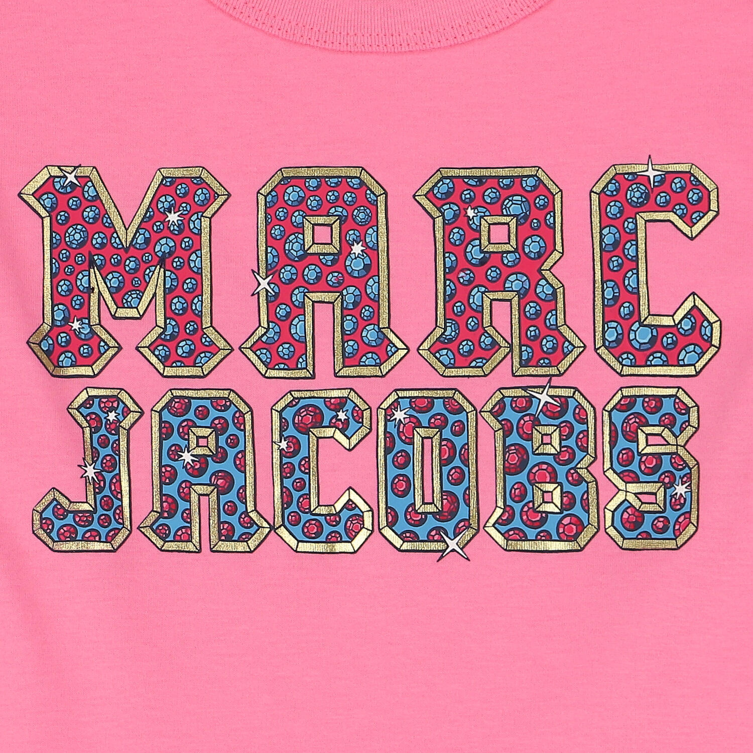 Girls Pink Logo Long Sleeve Top, 1, hi-res