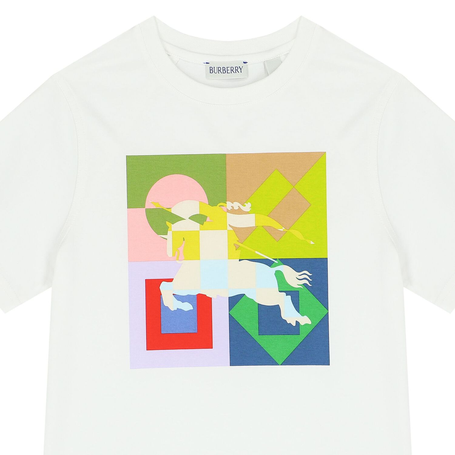 Boys White Knight T-Shirt, 1, hi-res