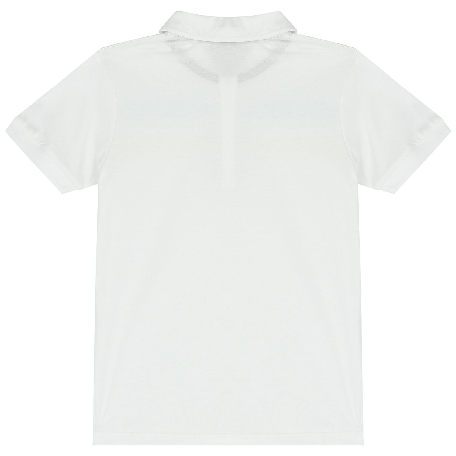 Boys White Logo Polo Shirt, 1, hi-res image number null