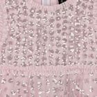 Girls Pink Sequin & Tulle Dress, 2, hi-res