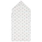 Baby Boys Blue & White Carousel & Hot Air Balloon Nest, 1, hi-res