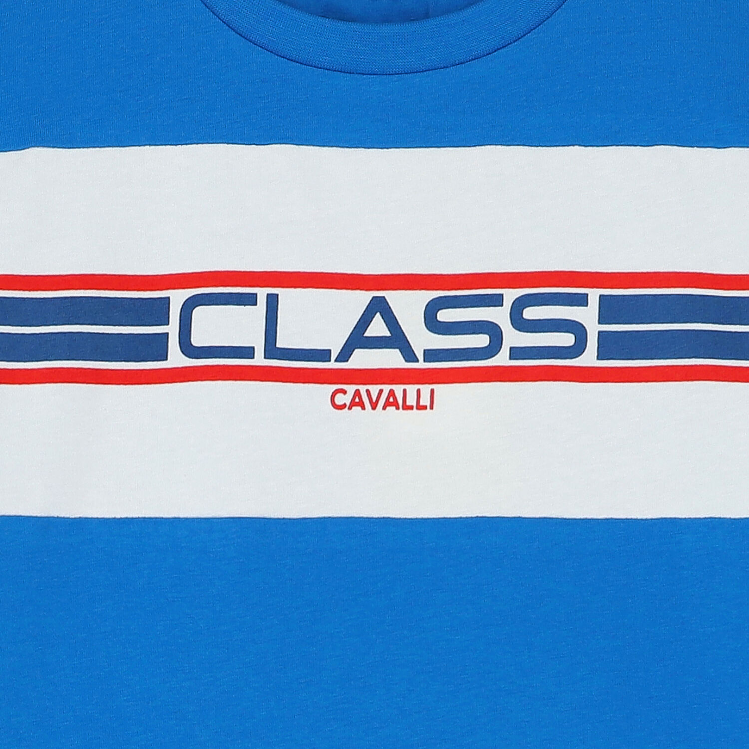 تيشيرت بالشعار باللون الأزرق للأولاد, 1, hi-res