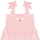 Girls Pink Sequin Playsuit, 1, hi-res