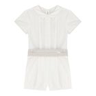 طقم شورت  للأولاد باللون العاجي و البيج, 1, hi-res