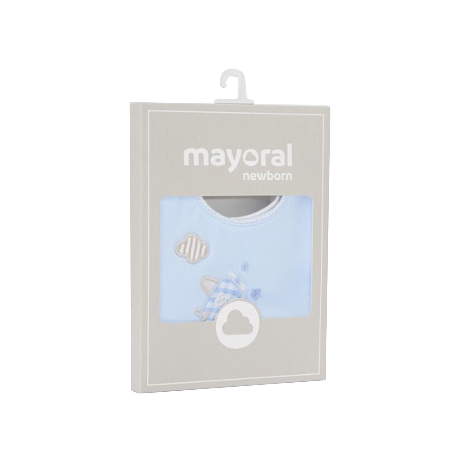 Boys Blue & White Teddy Baby Bibs (2 Pack), 2, hi-res