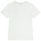 Boys White Logo T-Shirt, 3, hi-res
