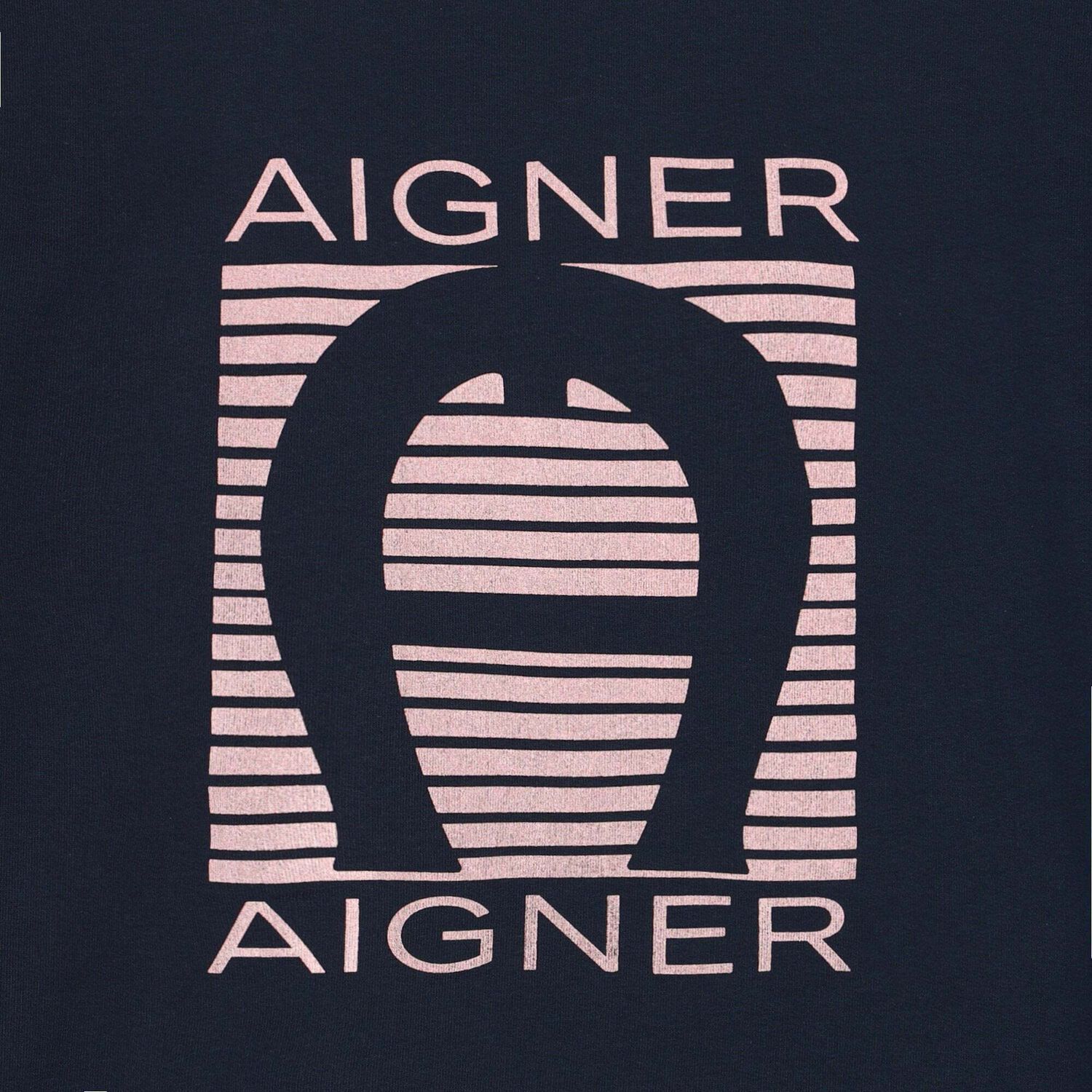 فستان بالشعار باللون الكحلى, 1, hi-res