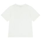 White Logo Check T-Shirt, 1, hi-res