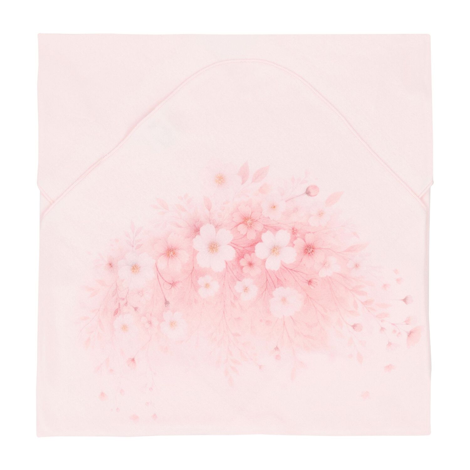 طقم بطانية زهرية باللون وردية للبنات, 1, hi-res