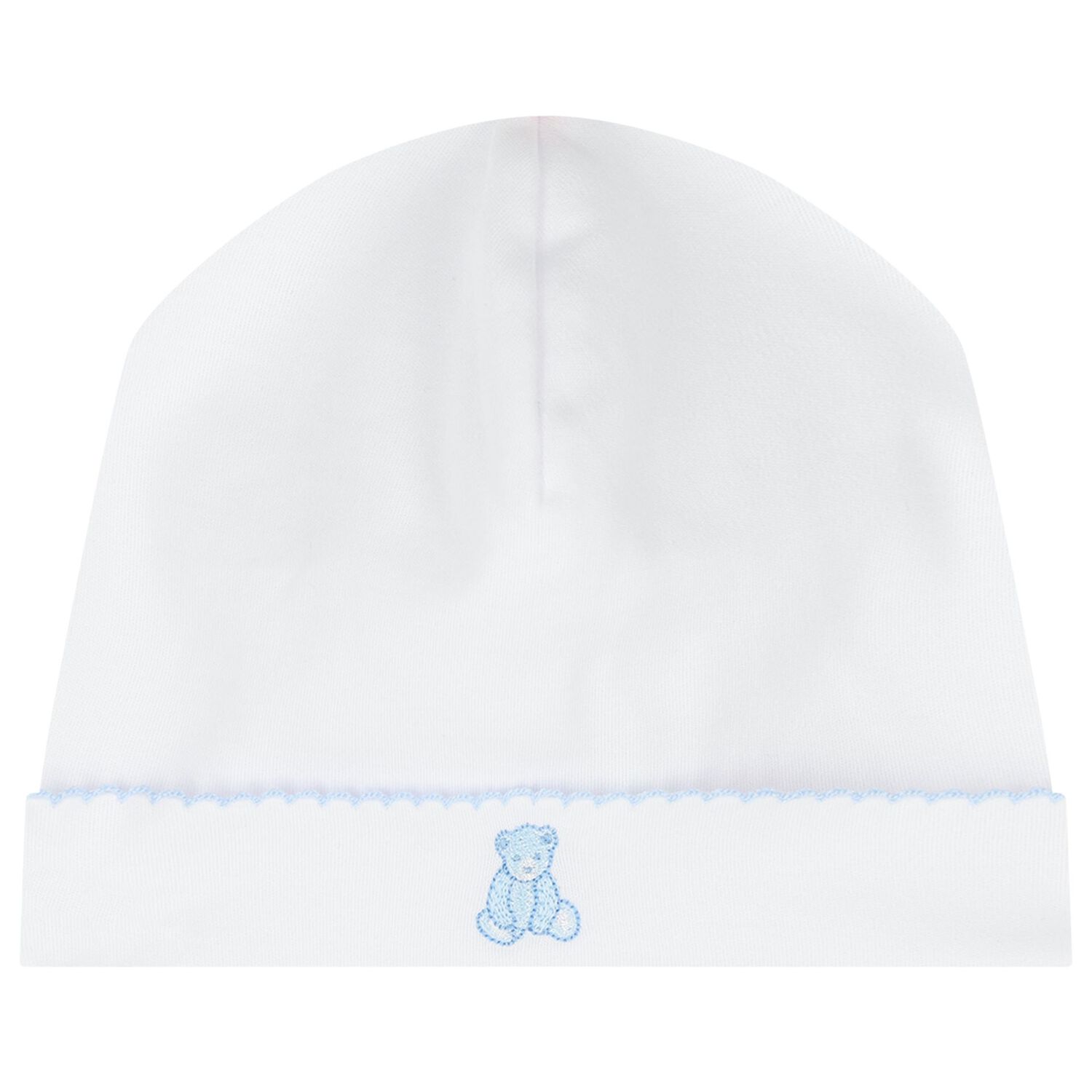 Baby Boys White & Blue Teddy Bear Babygrow Gift Set, 1, hi-res