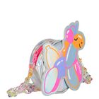 Girls Silver Iridescent Unicorn Handbag, 1, hi-res