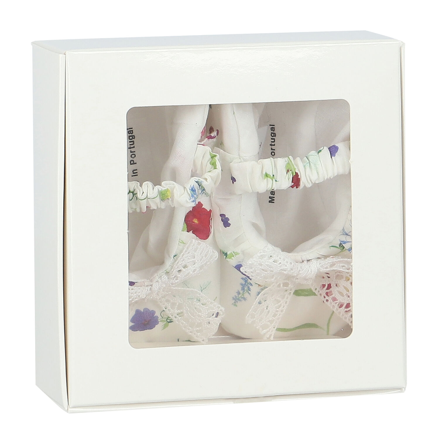 Baby Girls Ivory Liberty Print Shoes, 1, hi-res