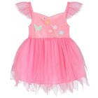 Girls Pink Fairy Costume, 1, hi-res