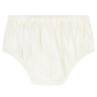 Younger Girls Ivory Logo Dress Set, 1, hi-res