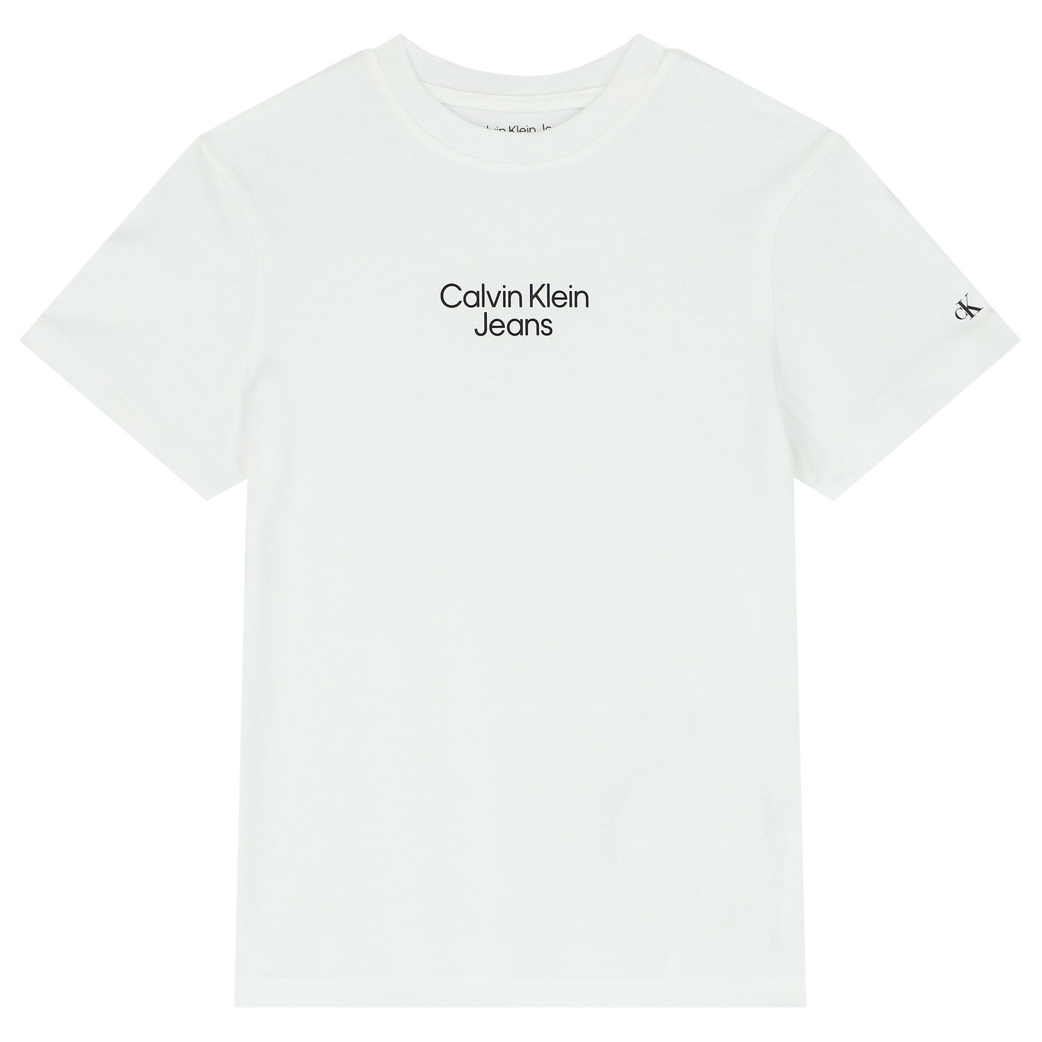 Boys White & Blue Logo T-Shirts ( 2-Pack ), 1, hi-res