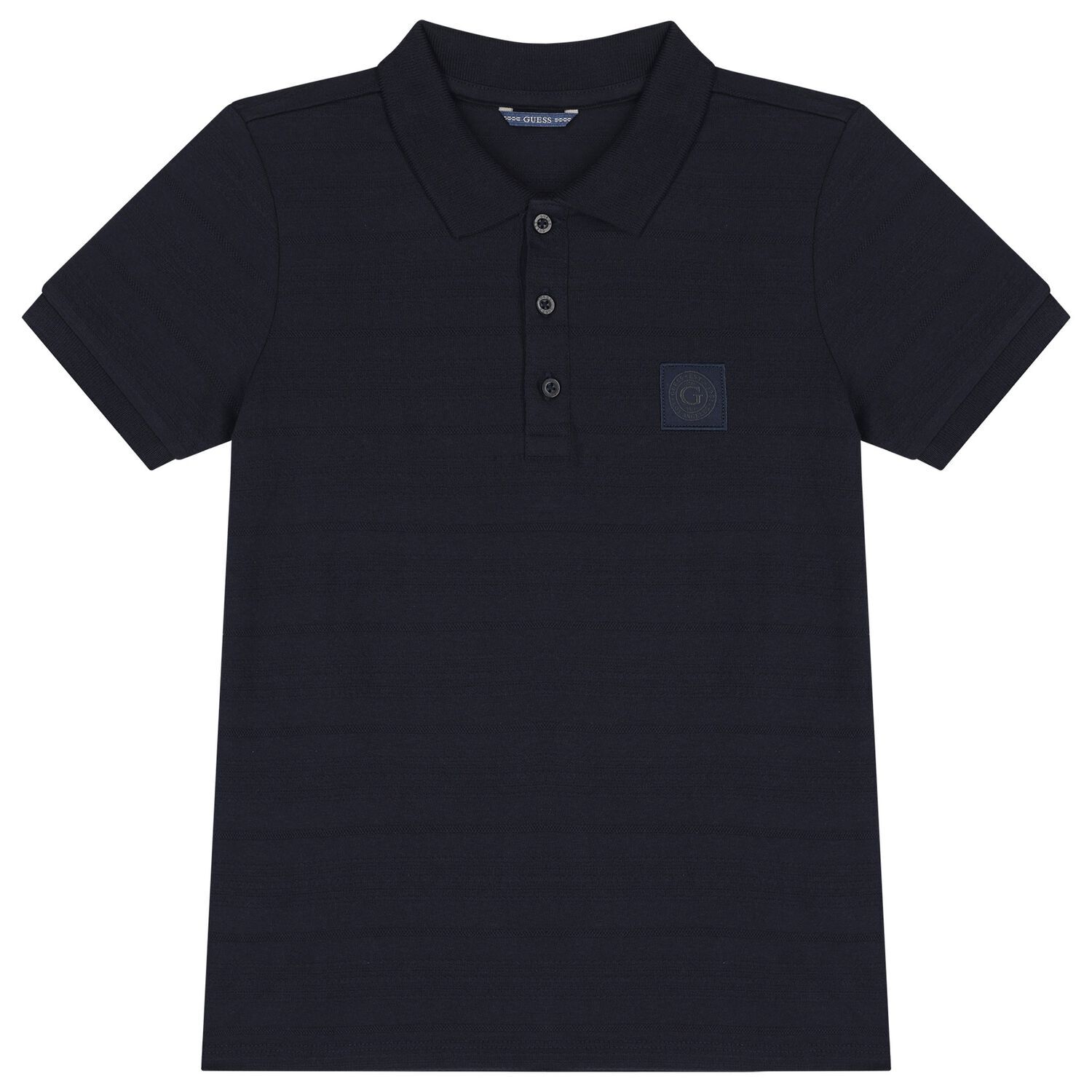 Boys Navy Blue Logo Polo Shirt, 2, hi-res image number null