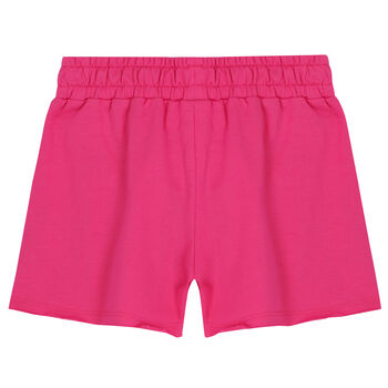 Girls Pink Jersey Shorts