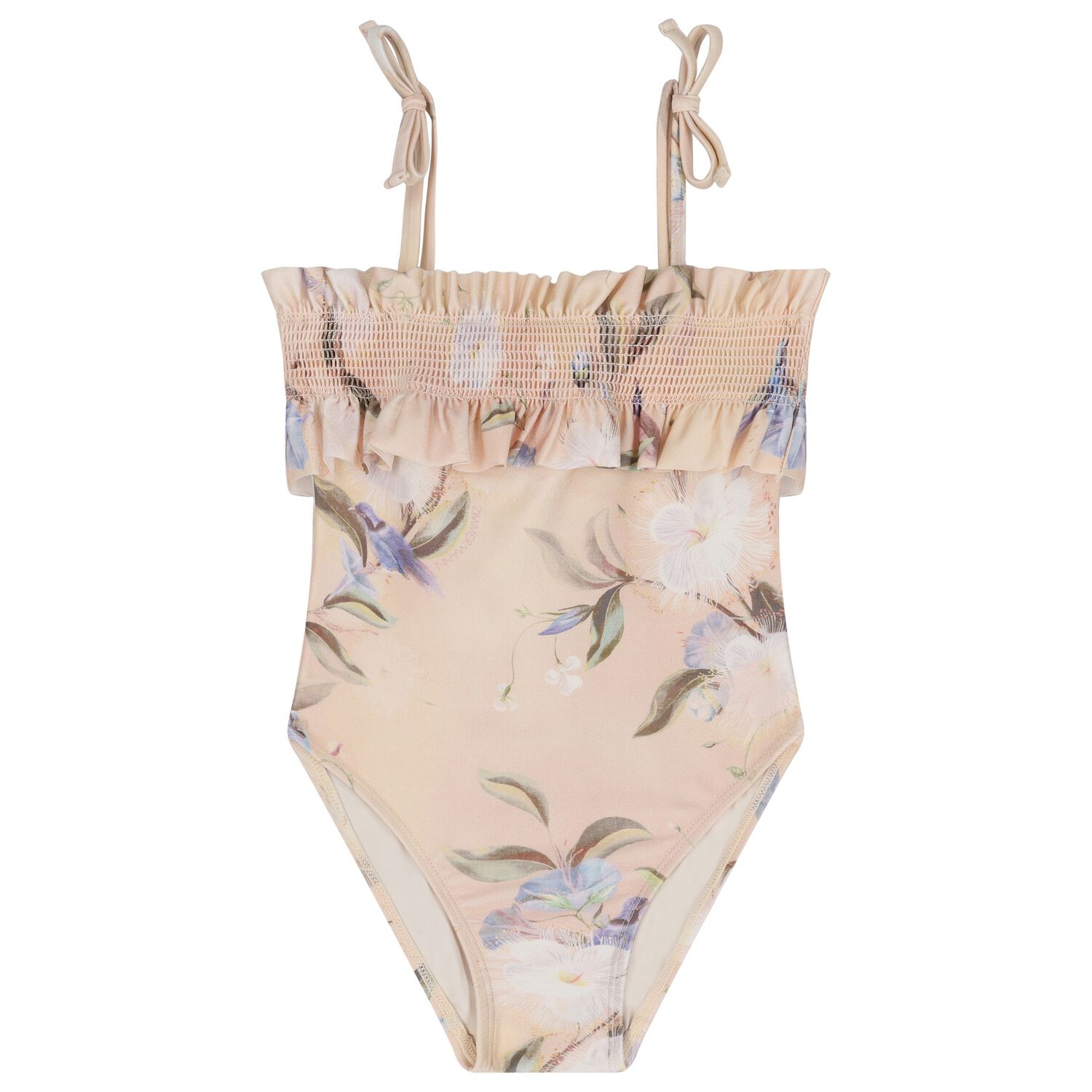 ملابس سباحة زهرية للبنات, 1, hi-res