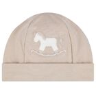 Baby Boys Beige Horse Babygrow Gift Set, 1, hi-res