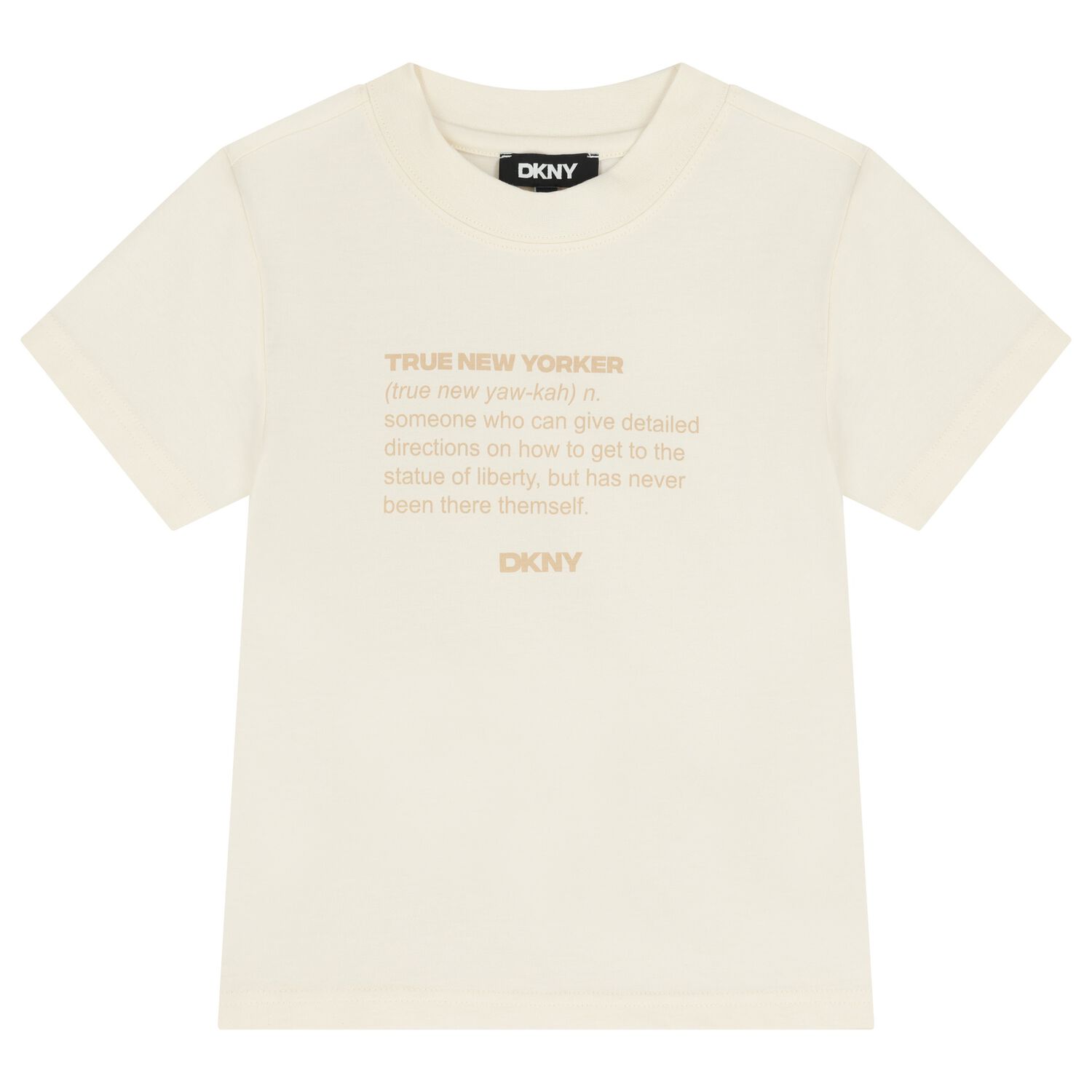 Mini Me Ivory Logo T-Shirt, 1, hi-res