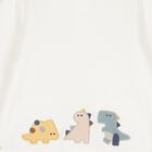 بدله رياضيه للاولاد باللون العاجى والاخضر ( 2 قطعه ) , 1, hi-res