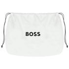 حقيبة تغيير حفاضات بالشعار باللون البيج للأطفال, 2, hi-res