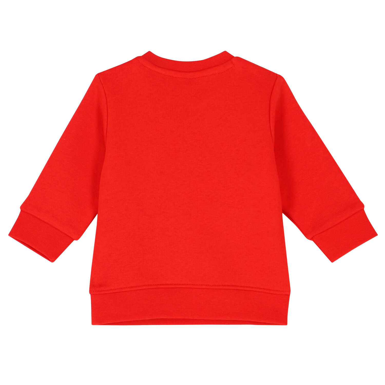 Younger Boys Red Logo Sweatshirt, 1, hi-res
